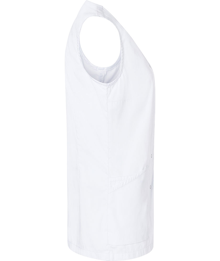 Karlowsky Essential &aelig;rmel&oslash;s dame tunika, White , large image number 3