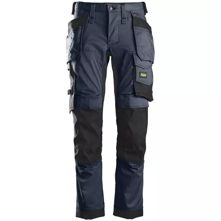Snickers AllroundWork craftsman trousers 6241, Marine Blue/Black, large image number 0