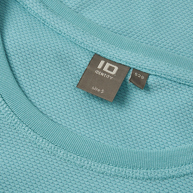 ID dame T-shirt lyocell, St&oslash;vet Aqua, large image number 3