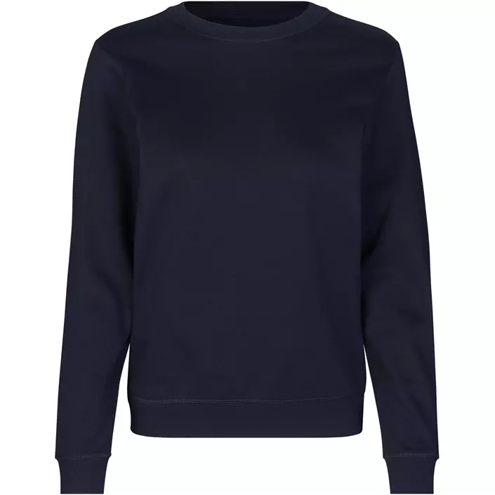 ID organic women's sweatshirt, Navy, large image number 0