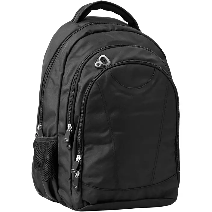 ID Executive Laptop backpack 20L, Black, Black, large image number 3