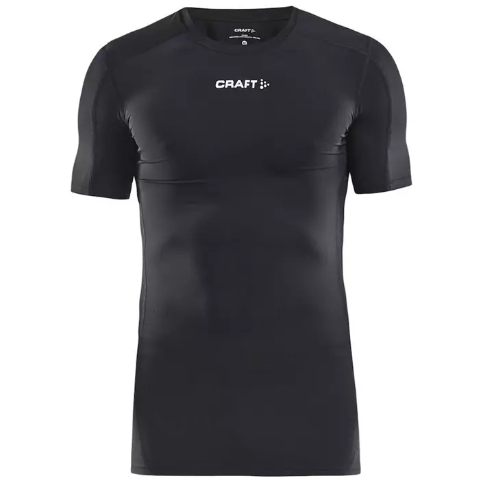 Craft Pro Control kompresjons T-skjorte, Black, large image number 0