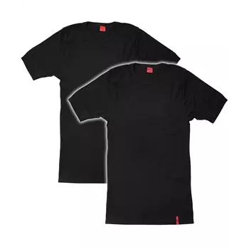 ProActive 2-pack short-sleeved undershirt, Black