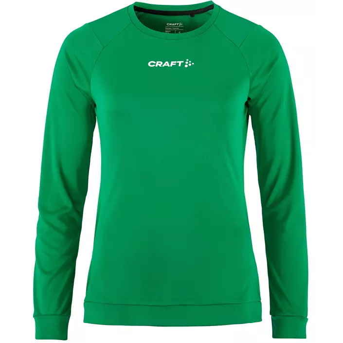 Craft Rush 2.0 långärmad T-shirt dam, Team green, large image number 0