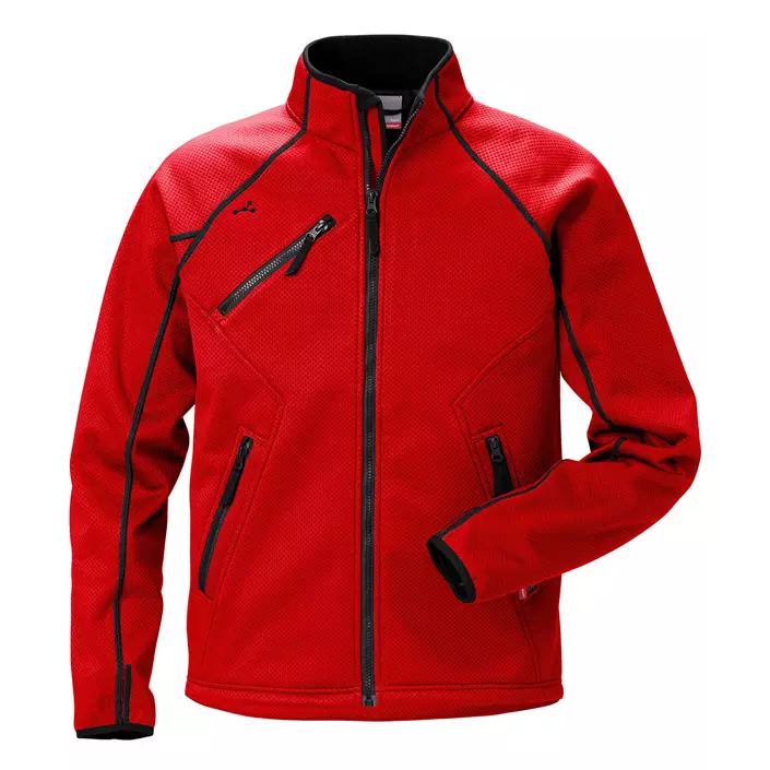 Fristads Gen Y stretch softshell jacket 4905, Red, large image number 0