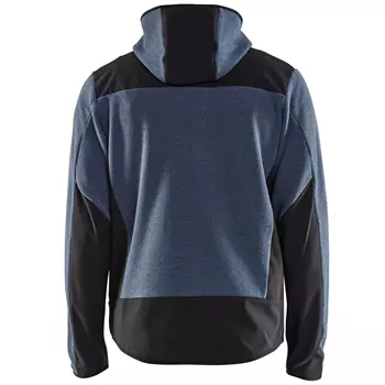 Blåkläder strikket jakke, Støvblå/Mørk marineblå