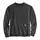Carhartt Crewneck sweatshirt, Carbon Heather, Carbon Heather, swatch