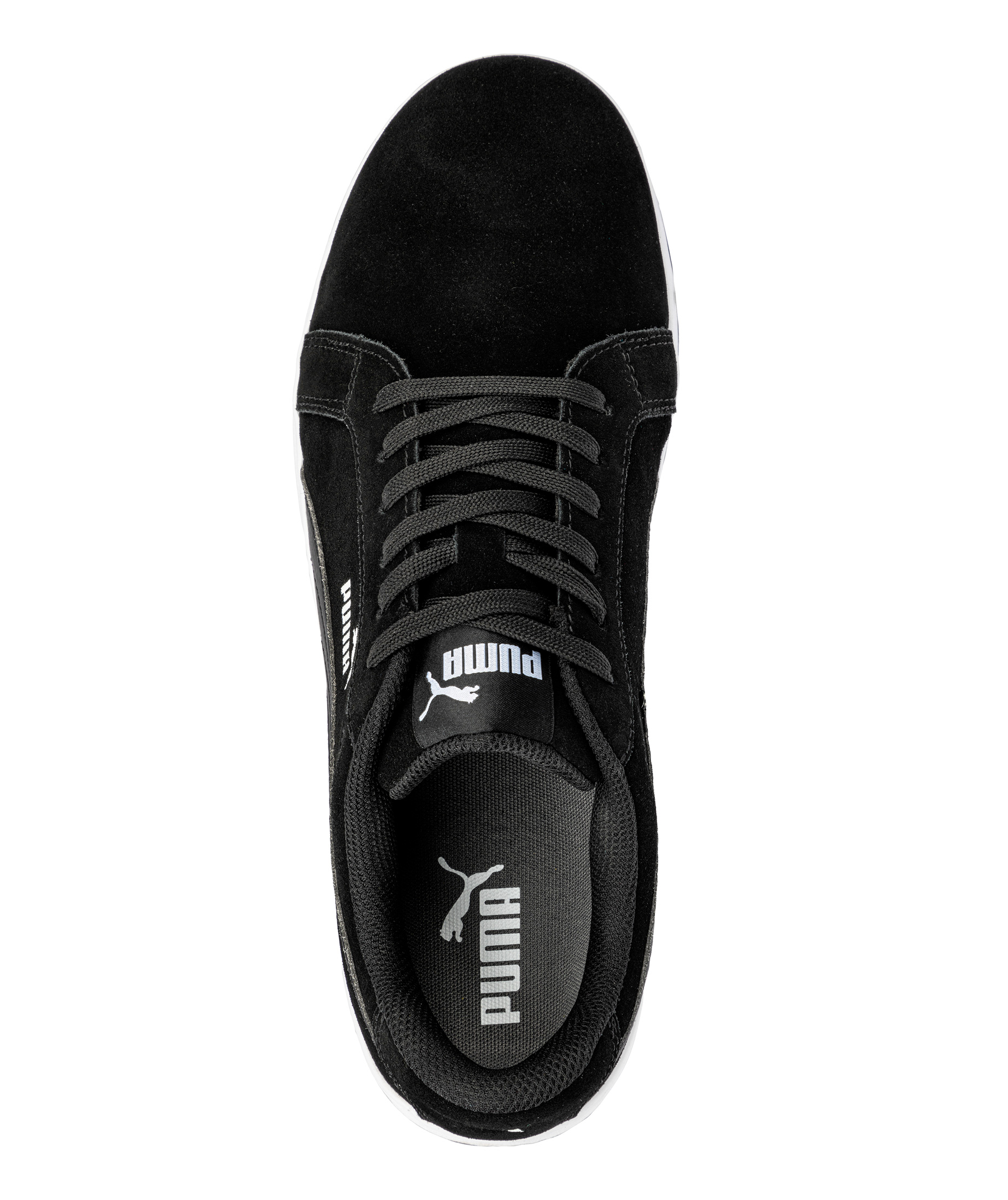 Puma Iconic Suede skyddsskor S1P, Black, large image number 3
