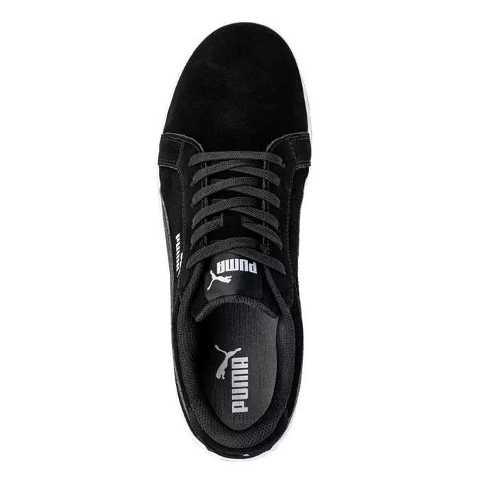 Puma Iconic Suede safety shoes S1P, Black, large image number 3