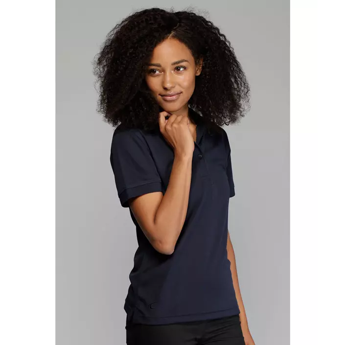 Pitch Stone dame polo T-skjorte, Navy, large image number 1
