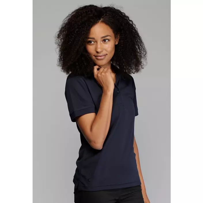 Pitch Stone dame polo T-shirt, Navy, large image number 1