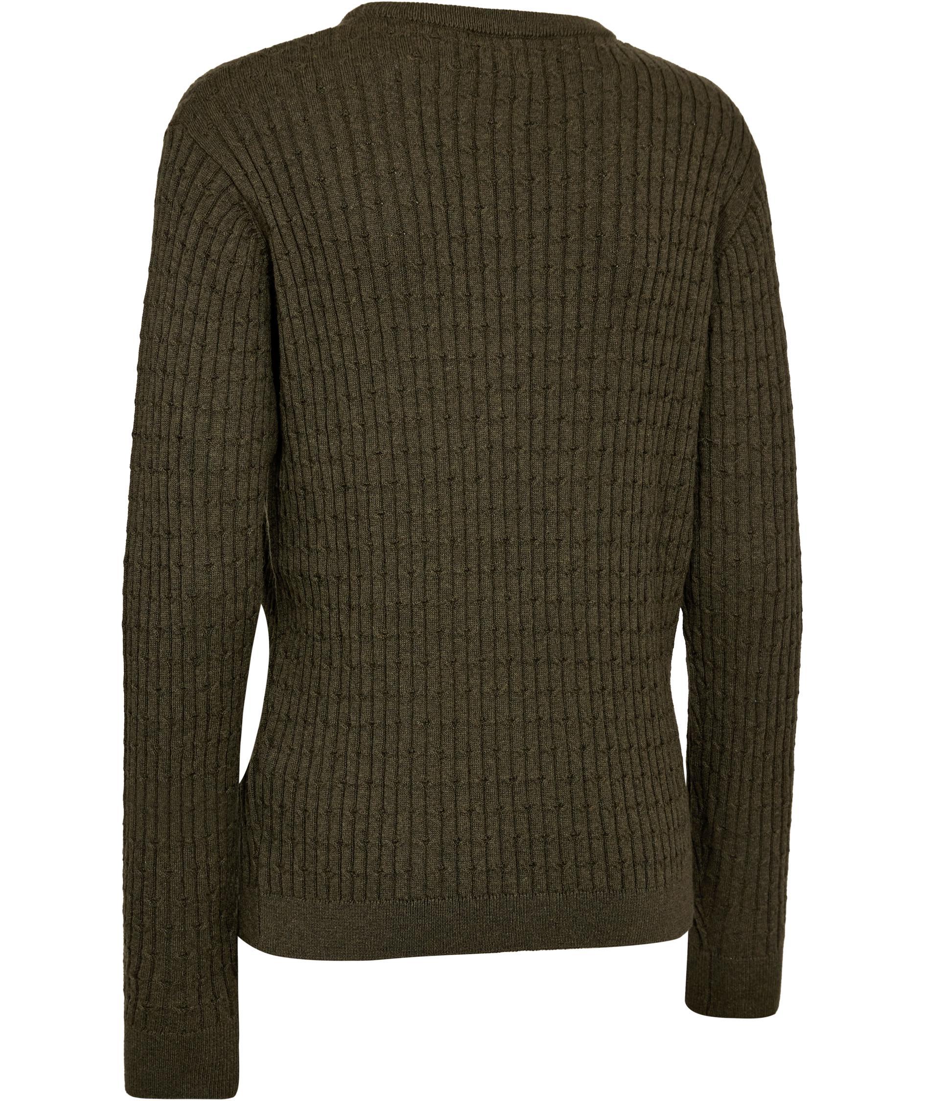 Deerhunter Harrington women's knitted pullover with merino wool, Forest Ember Melange, large image number 1