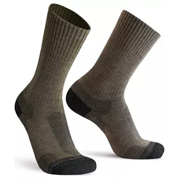 Worik S59 Forte Merino work socks with merino wool, Beige