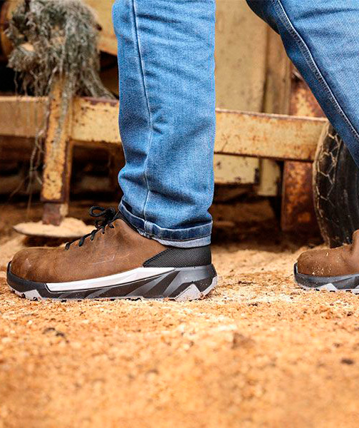 Giasco Cervino skyddsskor S3L, Brun