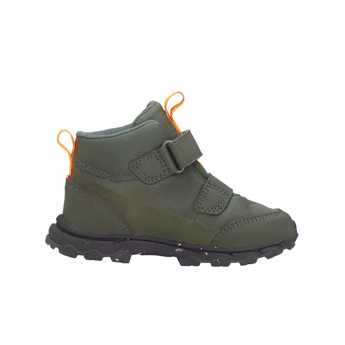 Viking Ask Mid F GTX boots for kids, Huntinggreen/Orange, large image number 1