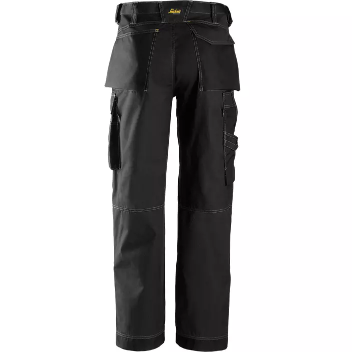 Snickers work trousers 3313, Black/Black, large image number 1