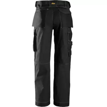 Snickers work trousers 3313, Black/Black