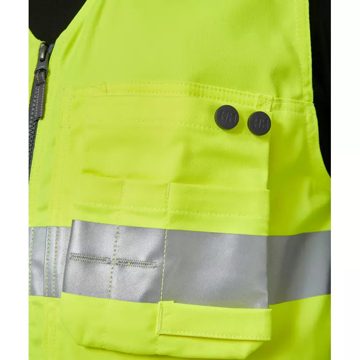 Helly Hansen Alna 2.0 tool vest, Hi-vis yellow/charcoal, large image number 6