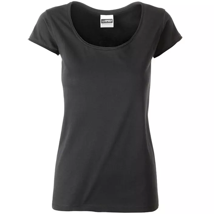 James & Nicholson women's T-shirt, Black, large image number 0