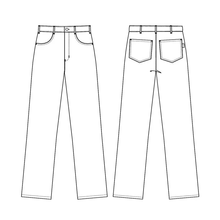 Kentaur Hose Jeansform mit extra Beinlänge, Schwarz, large image number 1
