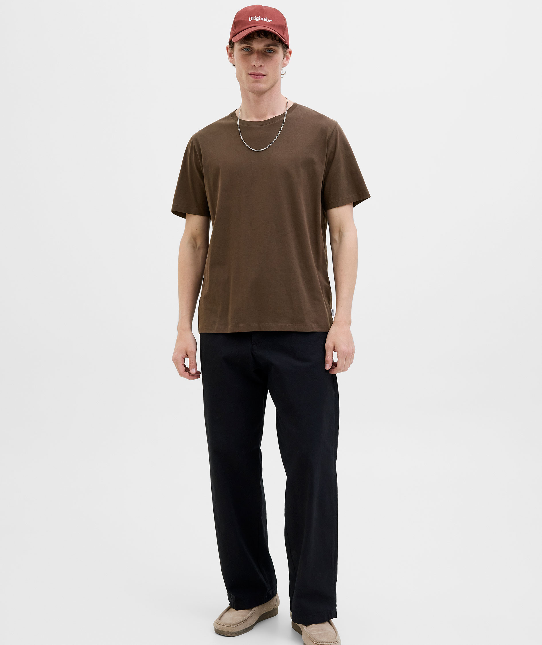 Jack & Jones JJEORGANIC Basic T-shirt, Delicioso, large image number 6