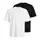 Jack & Jones JJEBRADLEY 2-pak T-shirt, Black/white, Black/white, swatch