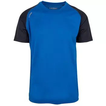 Blue Rebel Dragon Kontrast  T-shirt, Kornblå