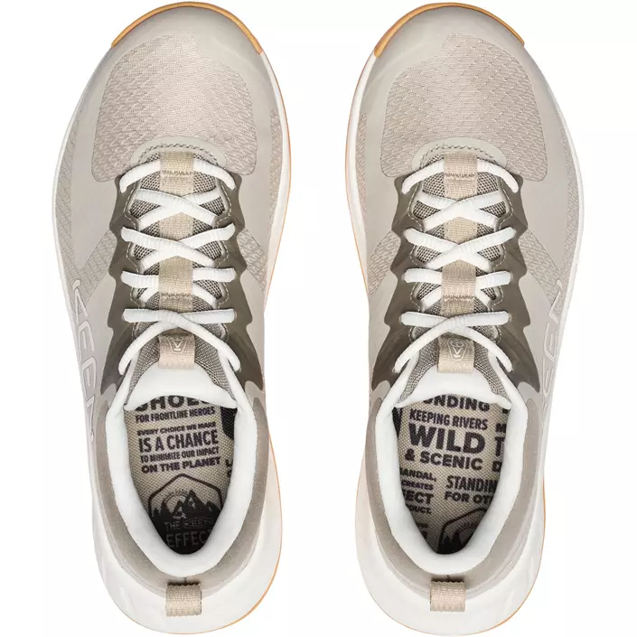Keen Versacore WP vandrarskor dam, Plaza taupe/orange pepper, large image number 5
