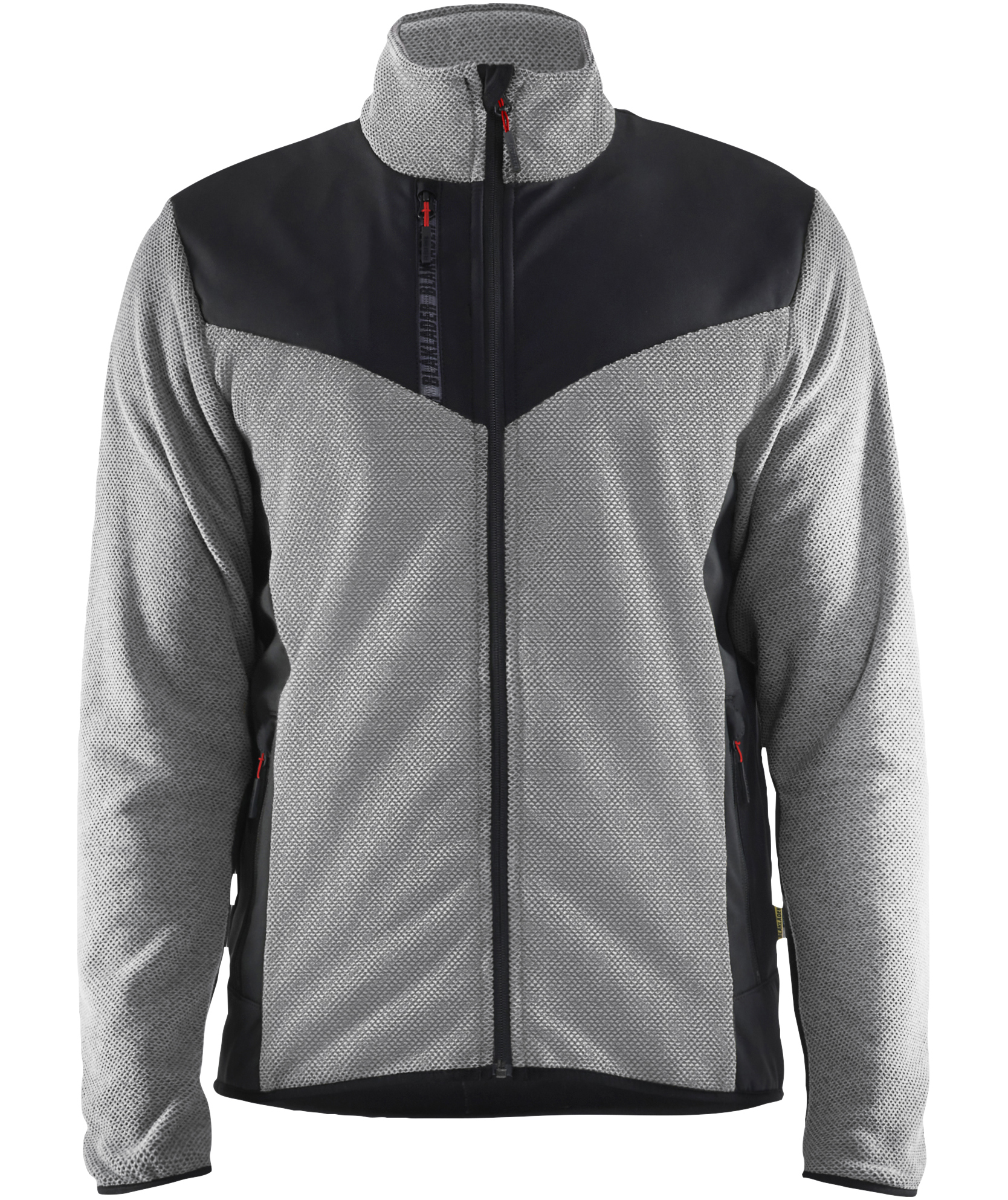 Gr&aring;meleret/sort