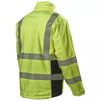 L.Brador softshell jacket 409P, Hi-Vis Yellow