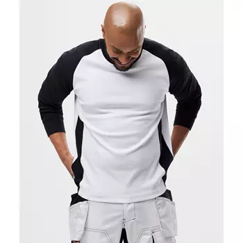 Snickers long-sleeved T-shirt 2840, Black/white