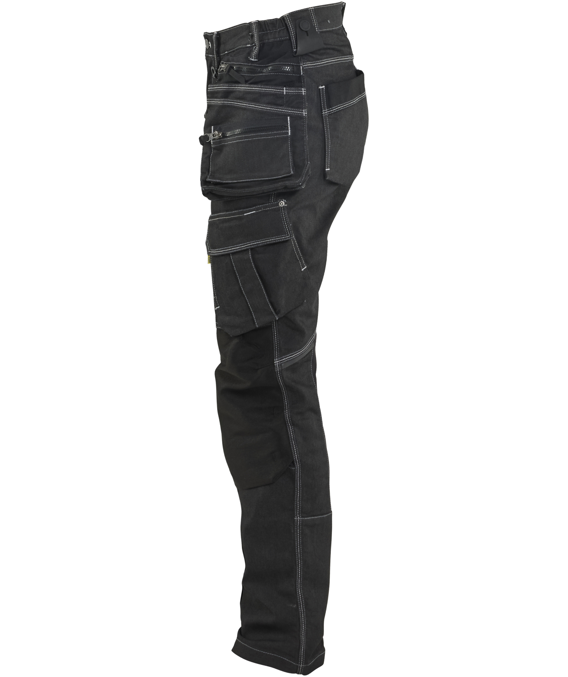 Bl&aring;kl&auml;der women's craftsman trousers, Black, large image number 3