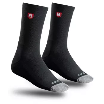 Brynje All Year 3-pack sokker, Svart