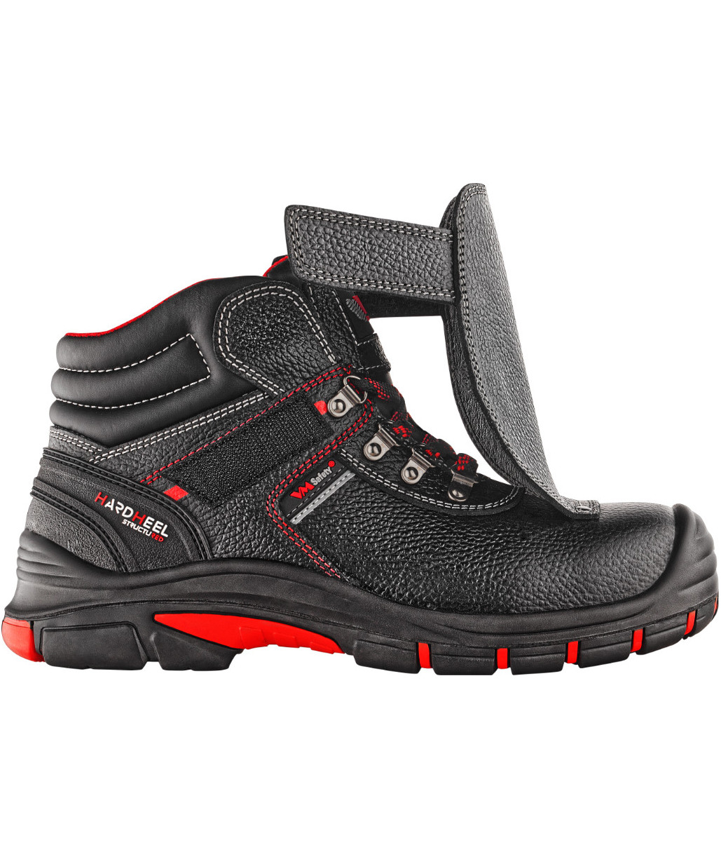VM Footwear Bolton safety boots S3L, Black/Red, large image number 3