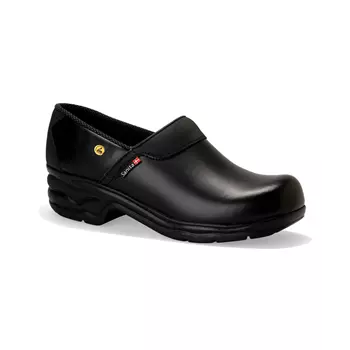 Sanita San Pro Light clogs with heel cover O2, Black