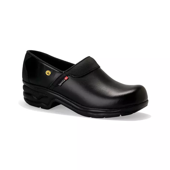 Sanita San Pro Light clogs with heel cover O2, Black, large image number 0