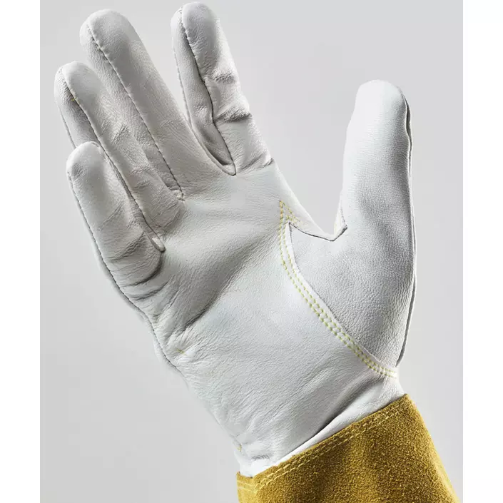 Tegera 126A welding gloves, White/Orange, large image number 1