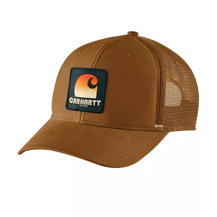 Carhartt canvas patch cap, Carhartt Brown, Carhartt Brown, large image number 0