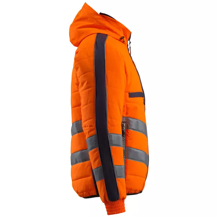 Mascot Safe Supreme Dartford vattert jakke, Oransje/Mørk Marine, large image number 3