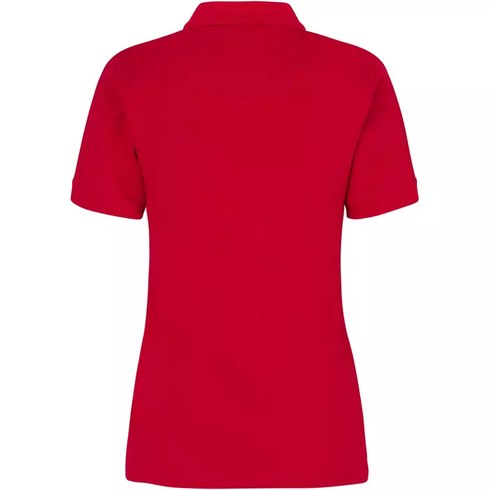 ID PRO Wear dame Polo T-shirt, Rød, large image number 1