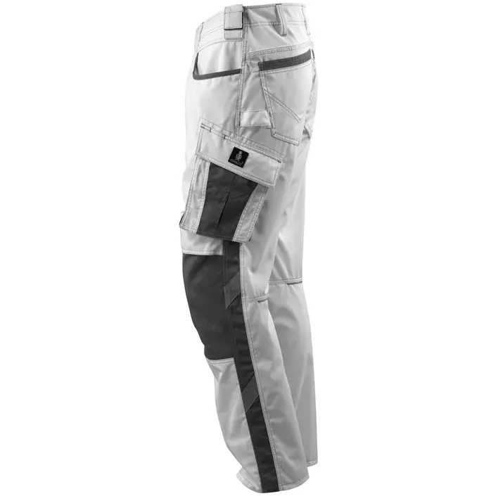 Mascot Unique Lemberg work trousers, White/Dark Antracit, large image number 2