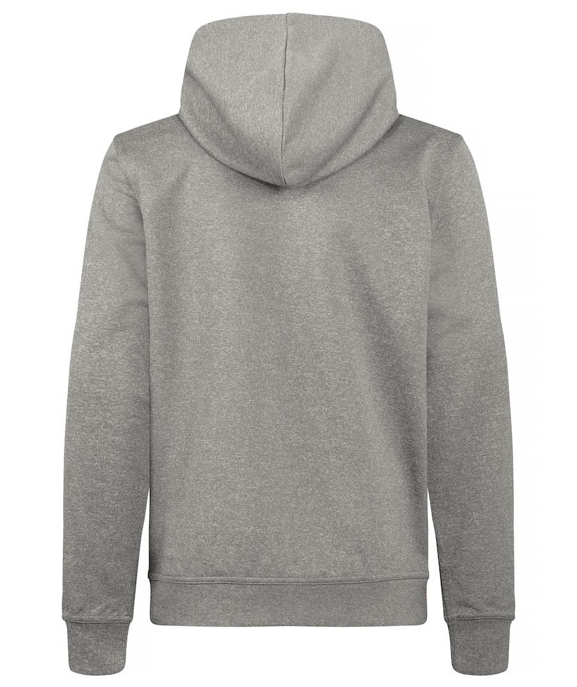 Clique Basic Active hoodie for kids, Grey melange, large image number 1