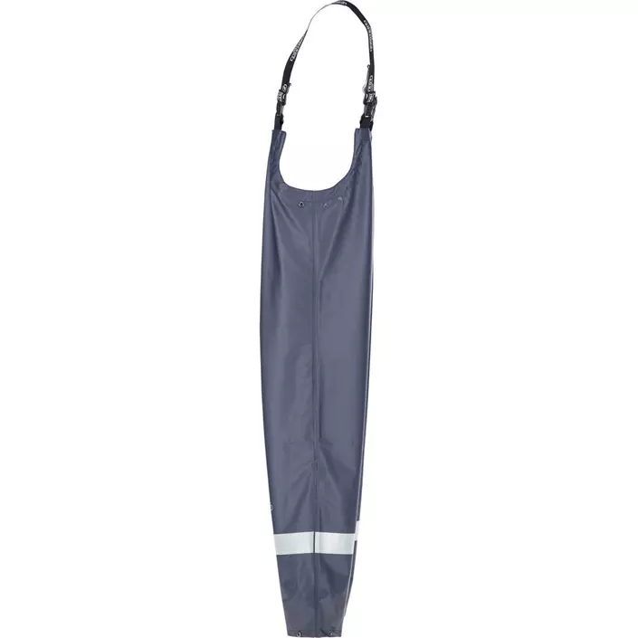 Kramp Protect rain bib and brace trousers, Marine Blue, large image number 2