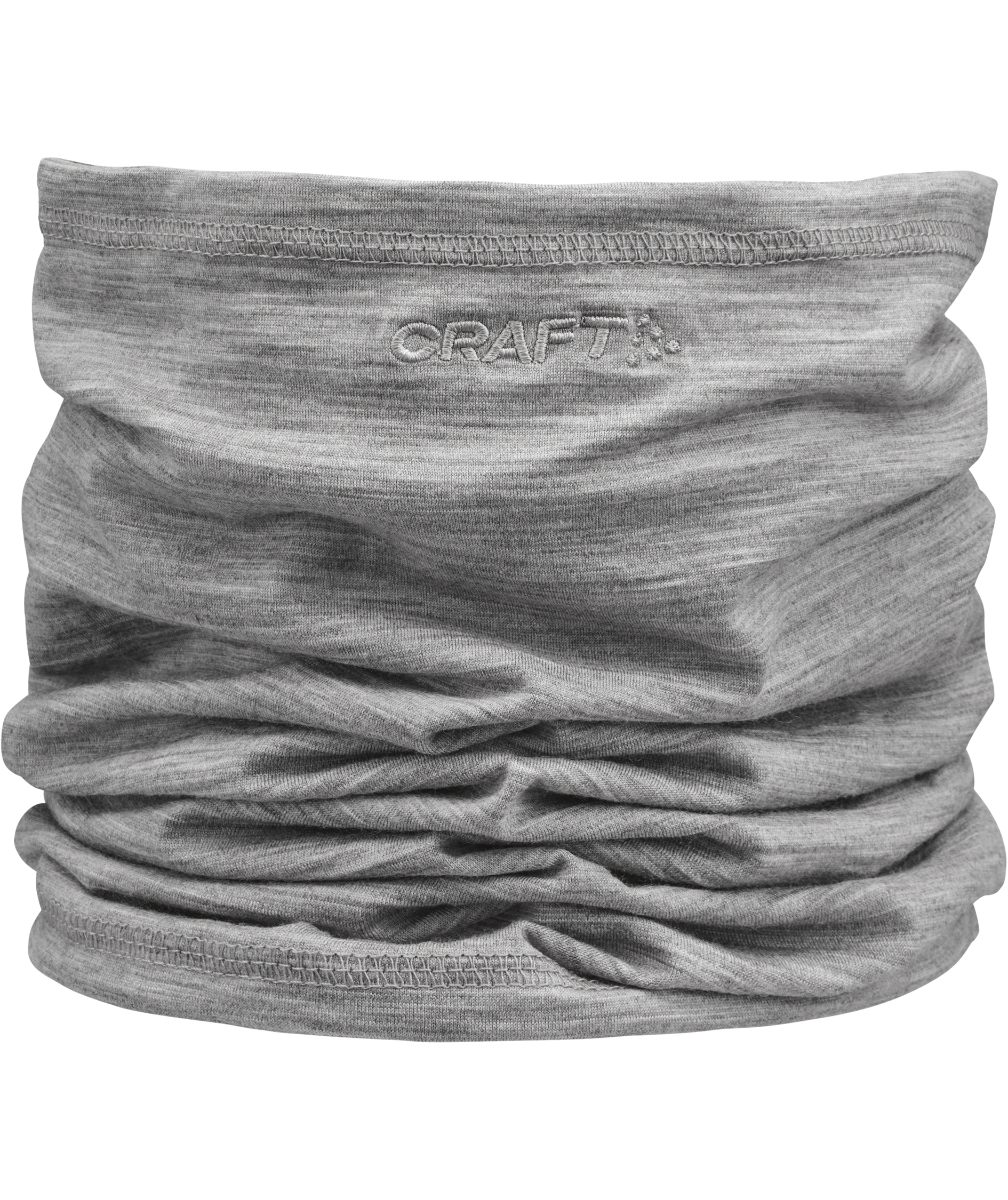 Craft Essence Halsw&auml;rmer mit Merinowolle, Grey melange