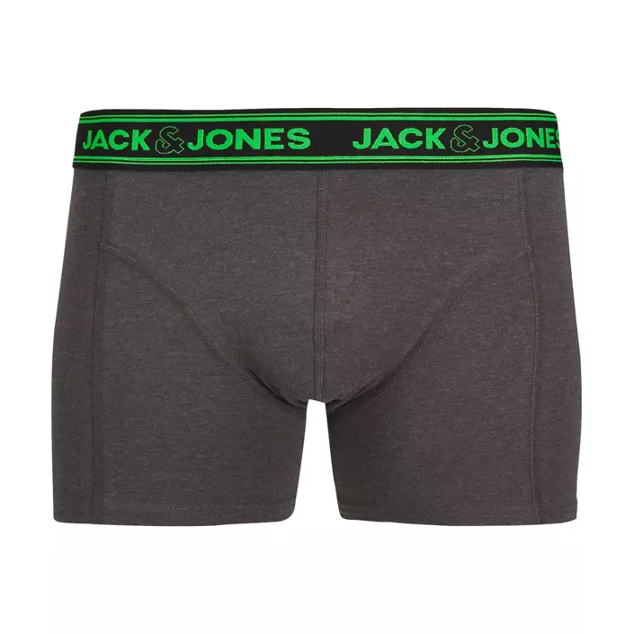 Jack & Jones JACETHAN SOLID 3-pack boksershorts, Dark Grey Melange, large image number 4