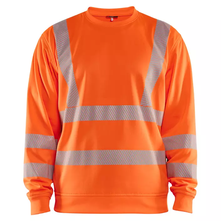 Blåkläder collegegenser, Hi-vis Orange, large image number 0