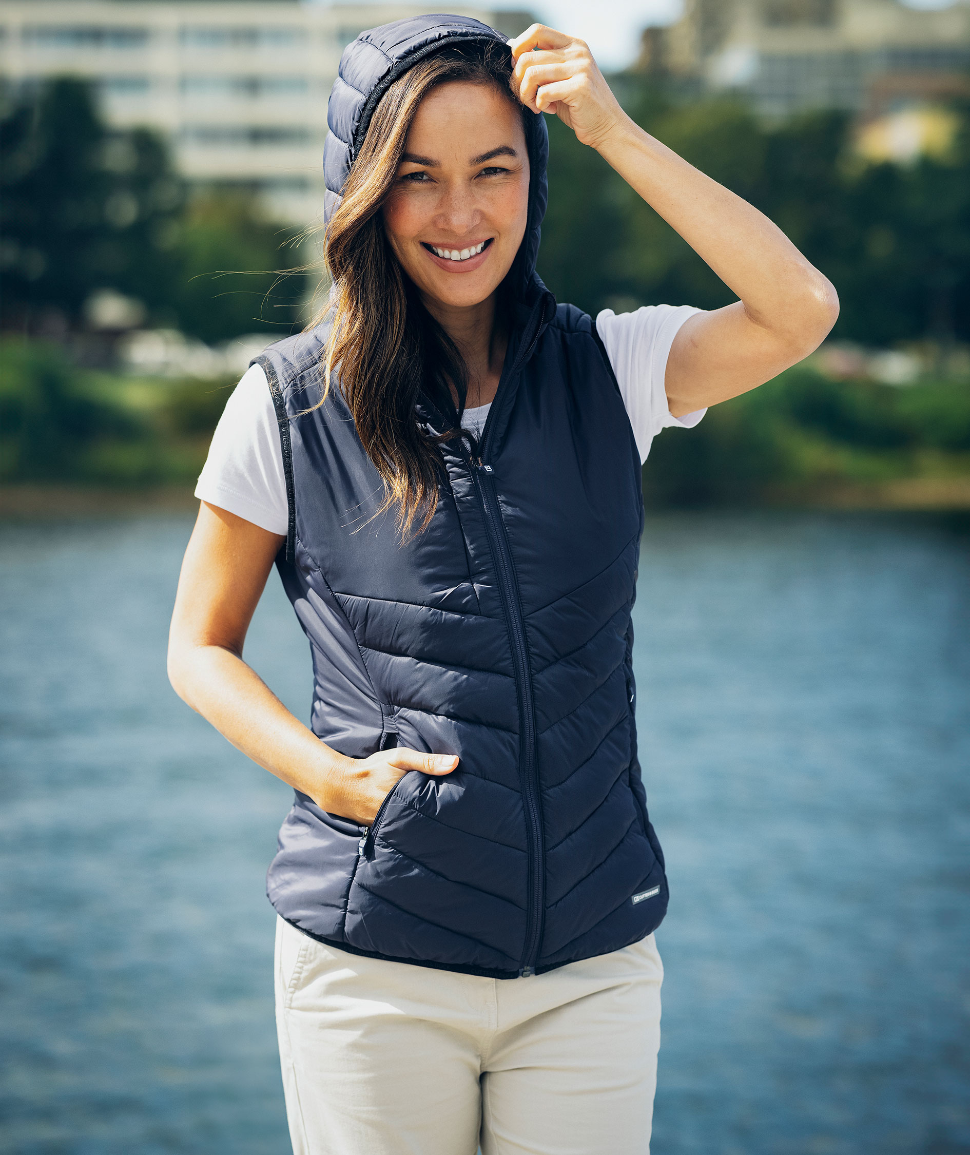 Cutter & Buck Mount Adams women's quilted vest