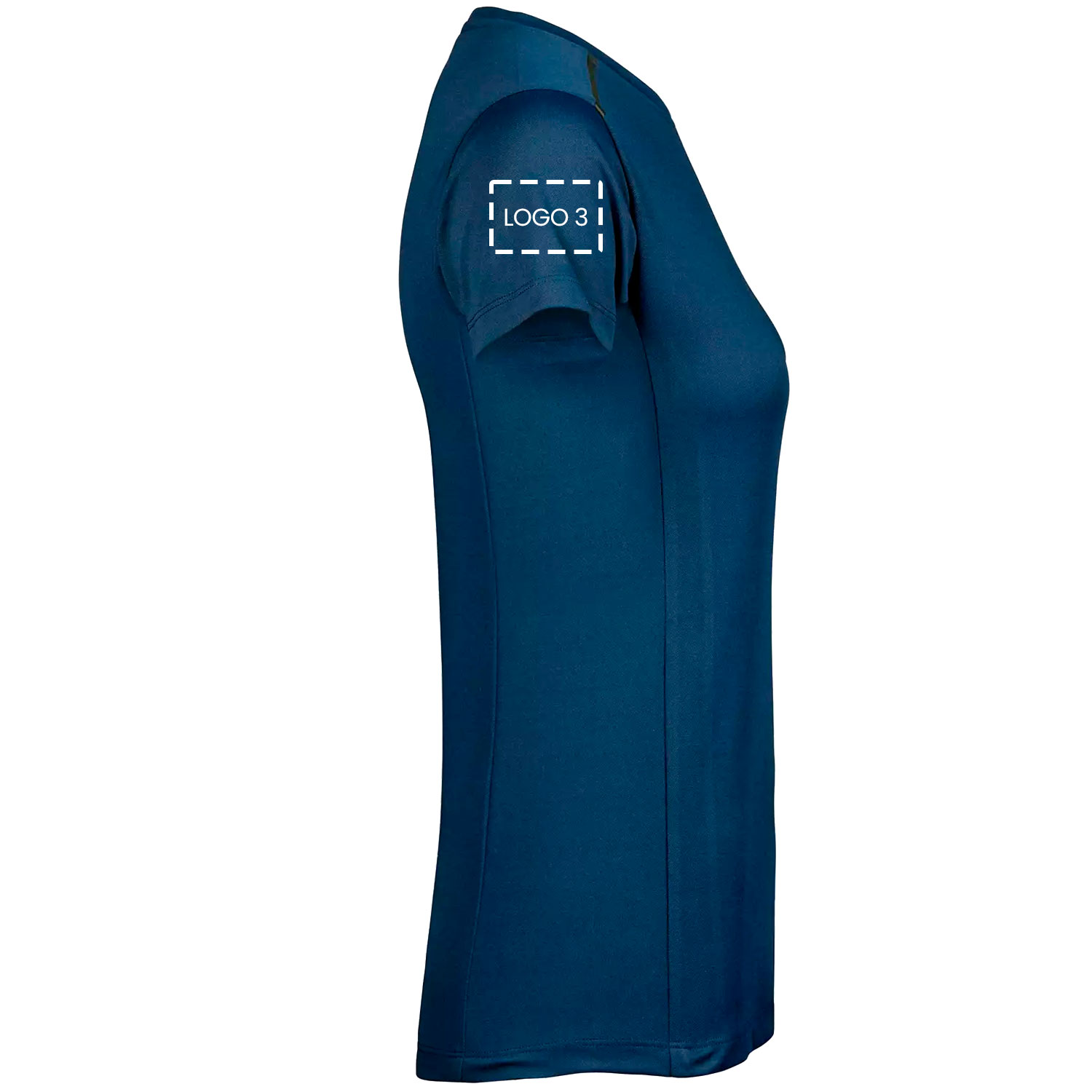 Tee Jays women's luxury T-shirt with logo print, , large image number 3