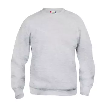 Clique Basic Roundneck sweatshirt, Askegrå