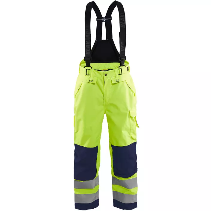 Blåkläder skallbukse, Hi-vis gul/marineblå, large image number 0